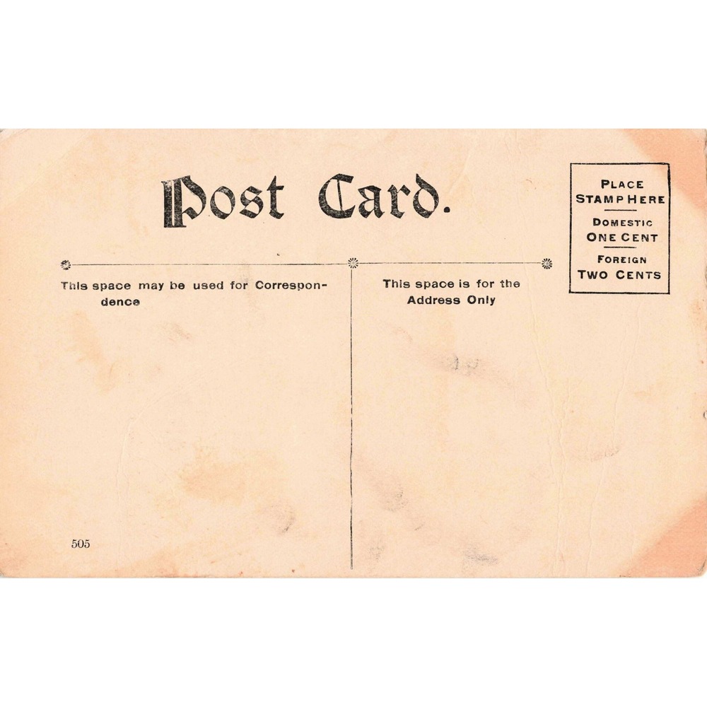 Antique 1905 Postcard Paying Toll Dorothy Dixon Signed Children Ullman - Picture 2 of 2